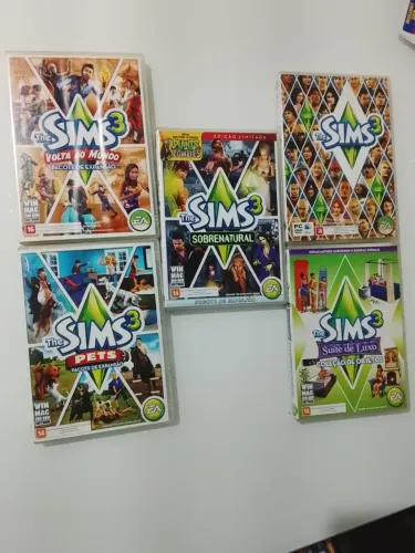 Lote especial The Sims 5 jogos