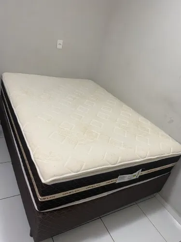 Cama box casal | Nova - 2 meses de uso