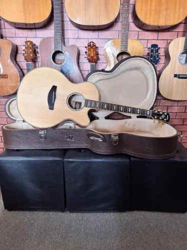 Violão Yamaha Compass CPX1000 jumbo elétrico regulado ANALISO TROCAS