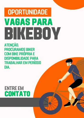 VAGAS ENTREGADORES BIKE