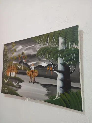 Quadro pintura à óleo