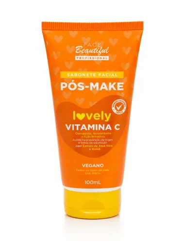 Sabonete Facial Pós make vitamina C