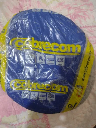 Cabo flexível cinza 100m 1×1,5mm