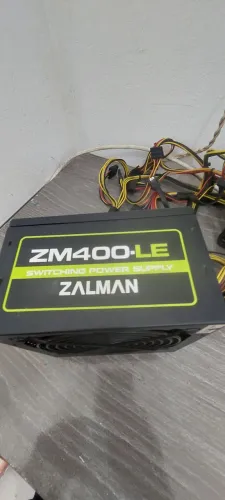Fonte real Zalman 400wt suporte pci express