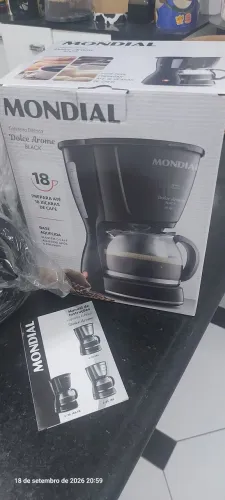 Cafeteira elétrica mondial 