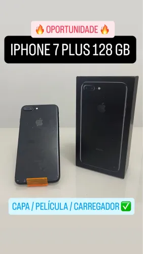 Vendo ou troco! iPhone 7 Plus 128 gigas extra 
