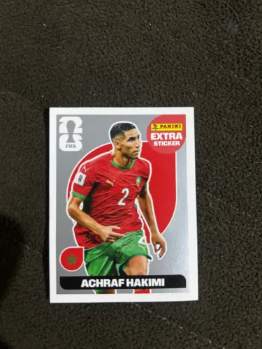 Figurinha legend prata hakimi