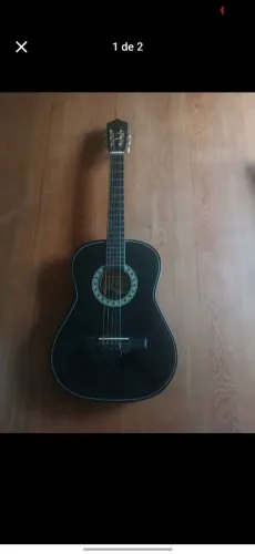 Violão alpes com capa
