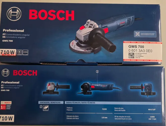 Esmerilhadeira Bosch Serra