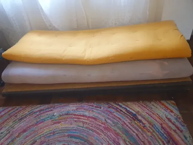 Futon + tatami: desapego! Oferta! vendo urgente