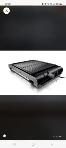 Churrasqueira elétrica grill de mesa walitta alta potência 
