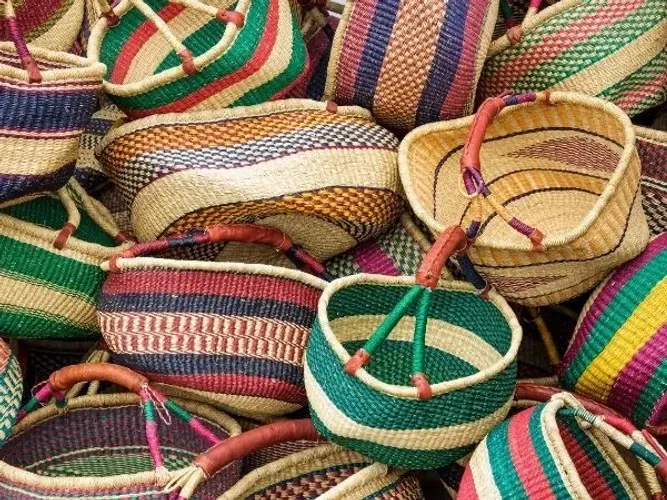 Cesto de sisal novo artesanal 45 x 45