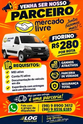 Vaga pra motorista