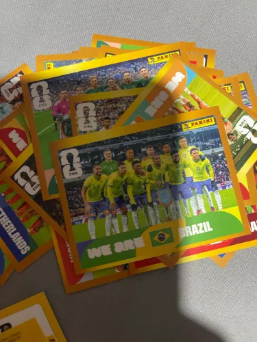 Lote com 5 figurinhas mcdonalds copa 2026