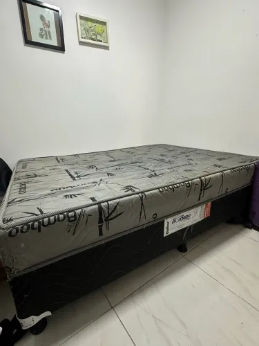 OFERTA- CAMA DE CASAL BOM SONO