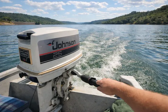 Motor de Popa Johnson 25 HP