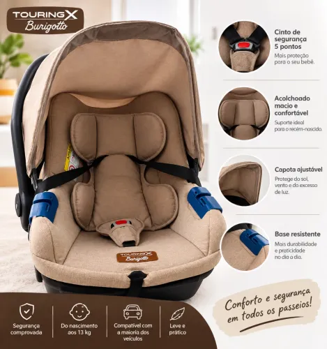 Cadeirinha infantil para carro