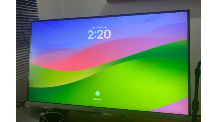 Monitor Samsung UR55 28" 4K UHD IPS - Completo com Caixa