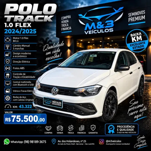 Volkswagen Polo Track 1.0 Flex 12V 5P 2025