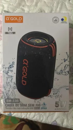 Caixinha de som