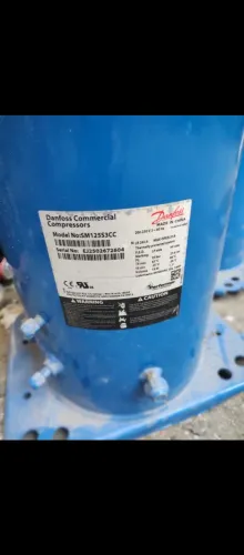 Compressor refrigeração 10TR 125.000btu
