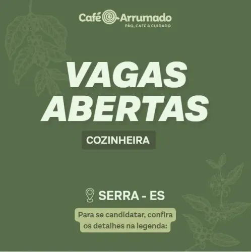 COZINHEIRA , COM EXPERIÊNCIA