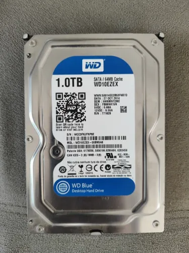 Hd 1tb sata 64mb cache western digital wd10ezex