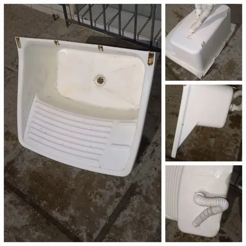 Pia para lavar roupas.