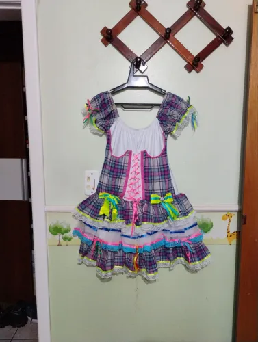 Vestido festa junina tamanho P (14/16)