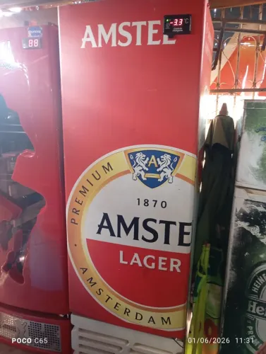 Cervejeira Amstel imbera 220 v