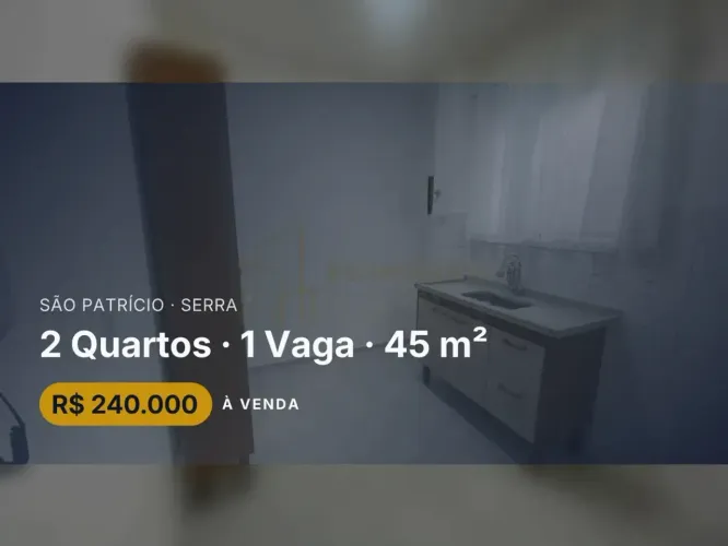 Seu Novo Lar em São Patrício: Apartamento com 2 Quartos e Infraestrutura de Lazer!