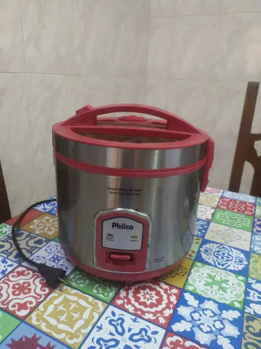 Panela de Arroz Philco PH10V com Visor Glass Inox
