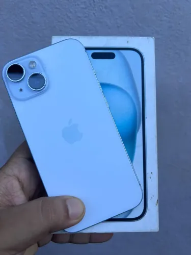 iPhone 15 128GB Azul bebe - Descrição do aparelho está nas fotos.