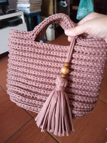 Bolsa de crochê