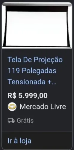 Tela de Projeção GAIA Automática Tensionada Embutir Teto 16:9 Premium