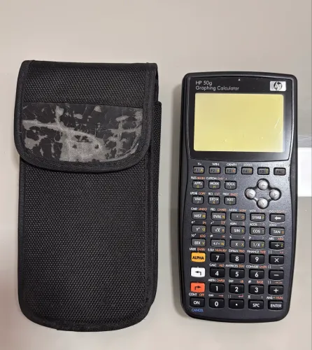 Calculadora HP 50g Original com Capa - Engenharia