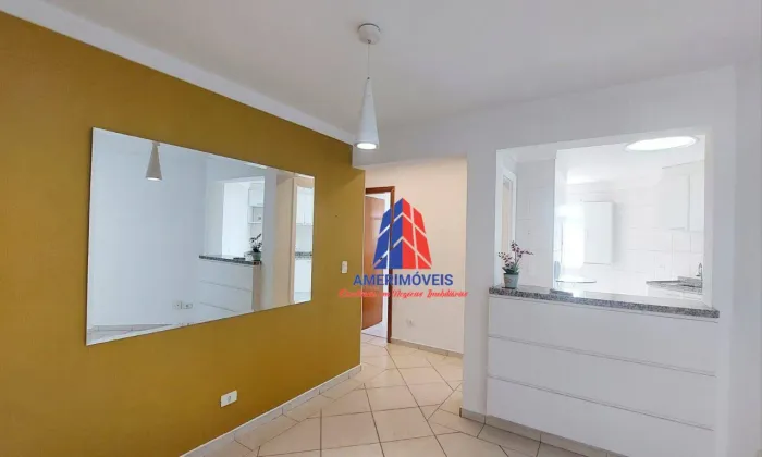 Apartamento com 2 dormitórios para alugar, 64 m² por R$ 2.515,00/mês - Centro - Americana/