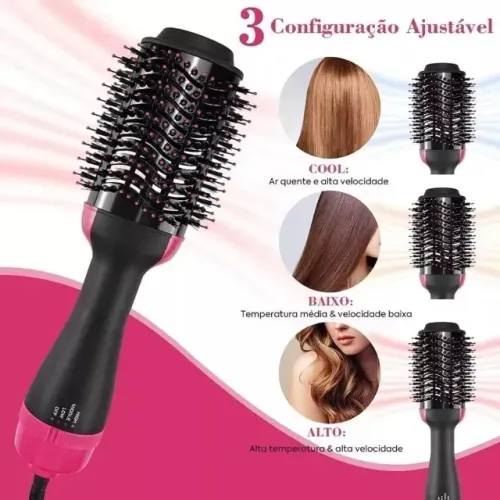 Escova Secadora Eletrozon 4 em 1 1200 W NOVA