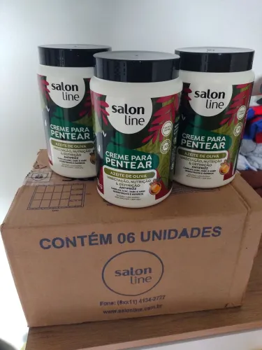 Creme para Pentear Salon Line 