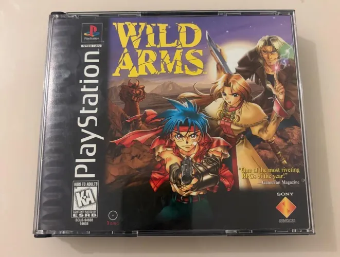 Wild Arms Ps1 Original Americano Completo