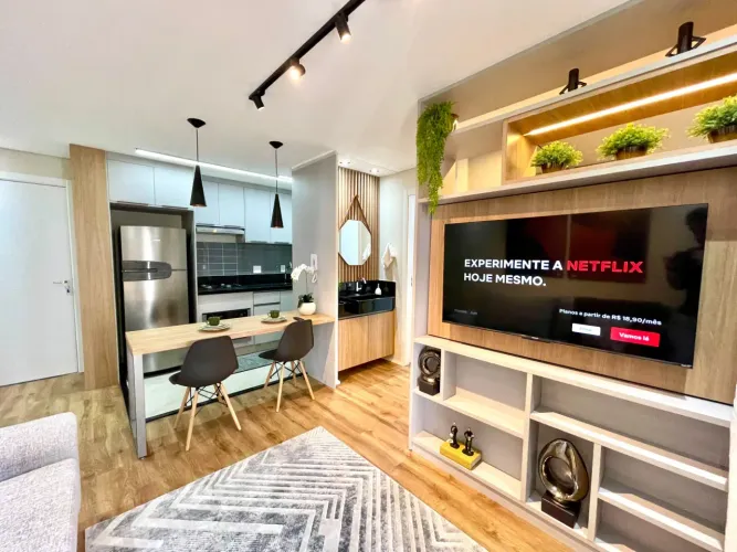 Apartamento a venda de 1 quarto, 42 metros, 1 vaga de garagem e piscina