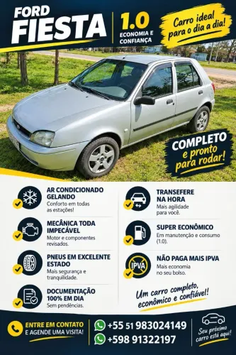Ford Fiesta Street/ Action 1.0 8V 5P 2005