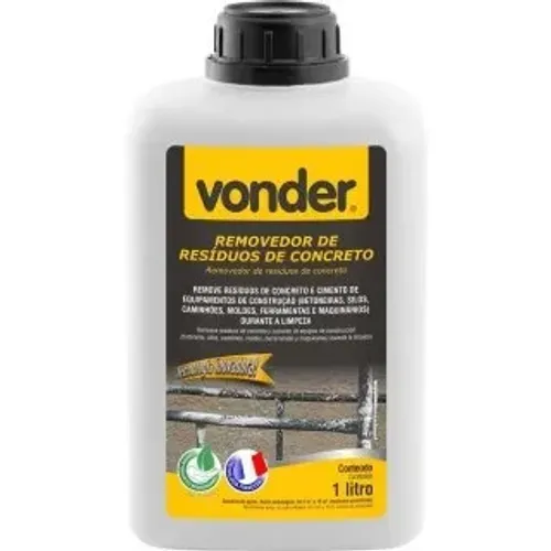 Removedor de resíduos de concreto 1lts ( Vonder )