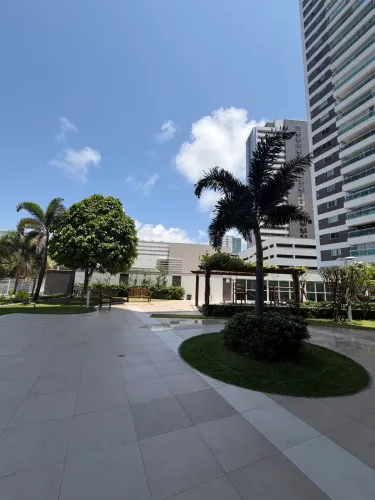 Andar alto, linda vista, ventilado, projetado, 3 suítes, ao lado do shopping Rio Mar
