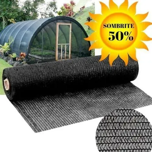 Tela de sombreamento 50% largura 1,20 rolo 50m