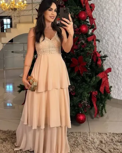 Vestido camadas