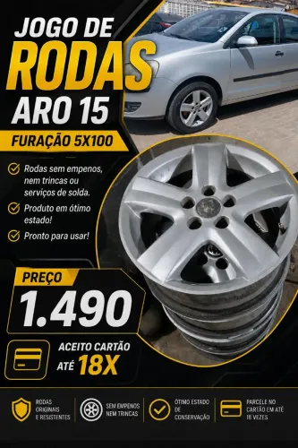 Jogo de roda aro 15
