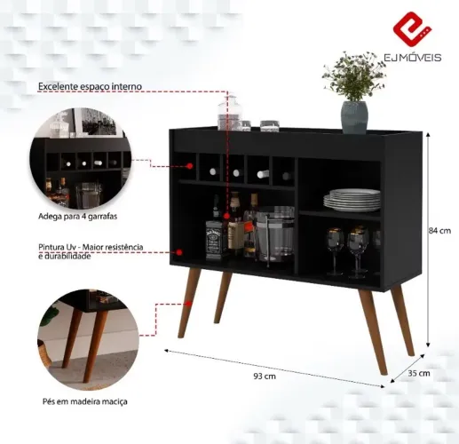 Adega buffet para café / bebidas