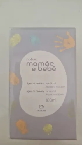 Colônia Natura Mamãe e Bebê 100ml LACRADA