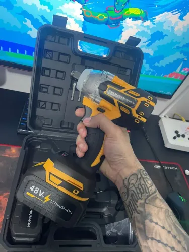 Chave de impacto compacta 48v
